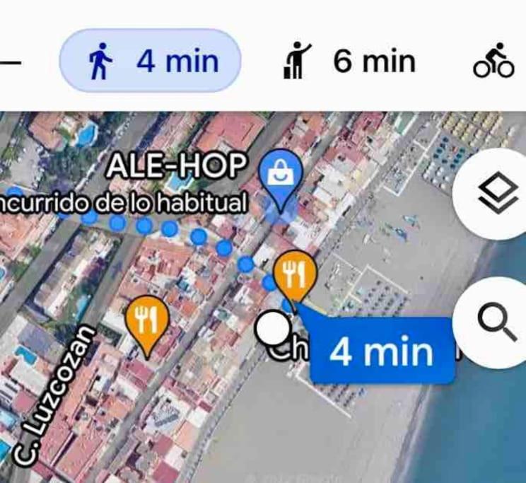 La Casa En La Carihuela Playa A 4 Minutos A Pie Villa Torremolinos Eksteriør billede
