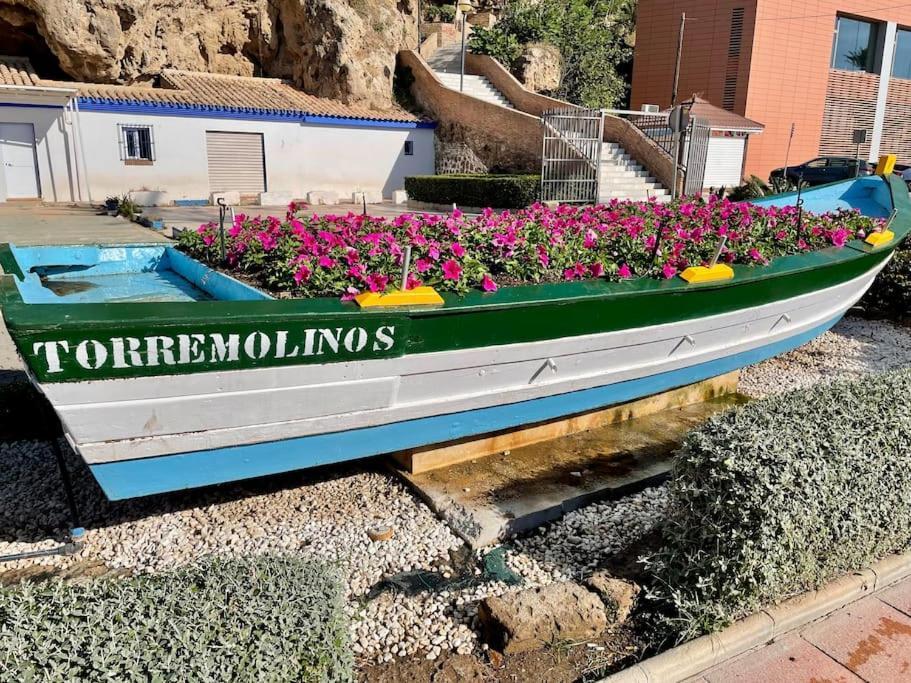 La Casa En La Carihuela Playa A 4 Minutos A Pie Villa Torremolinos Eksteriør billede